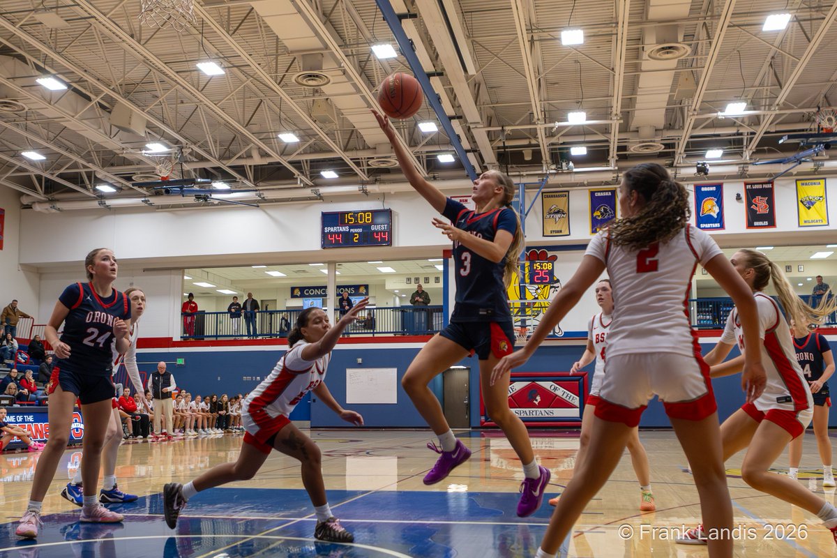 frank_landis's tweet image. Orono Girls Basketball Claims Top Seed After Historic Win
The #2 seed Orono girls’ basketball team delivered a standout performance against #1 seed Benilde–St. Margaret, securing an impressive 83–72 victory. With this win, Orono ascends to the #1 seed position, marking a…