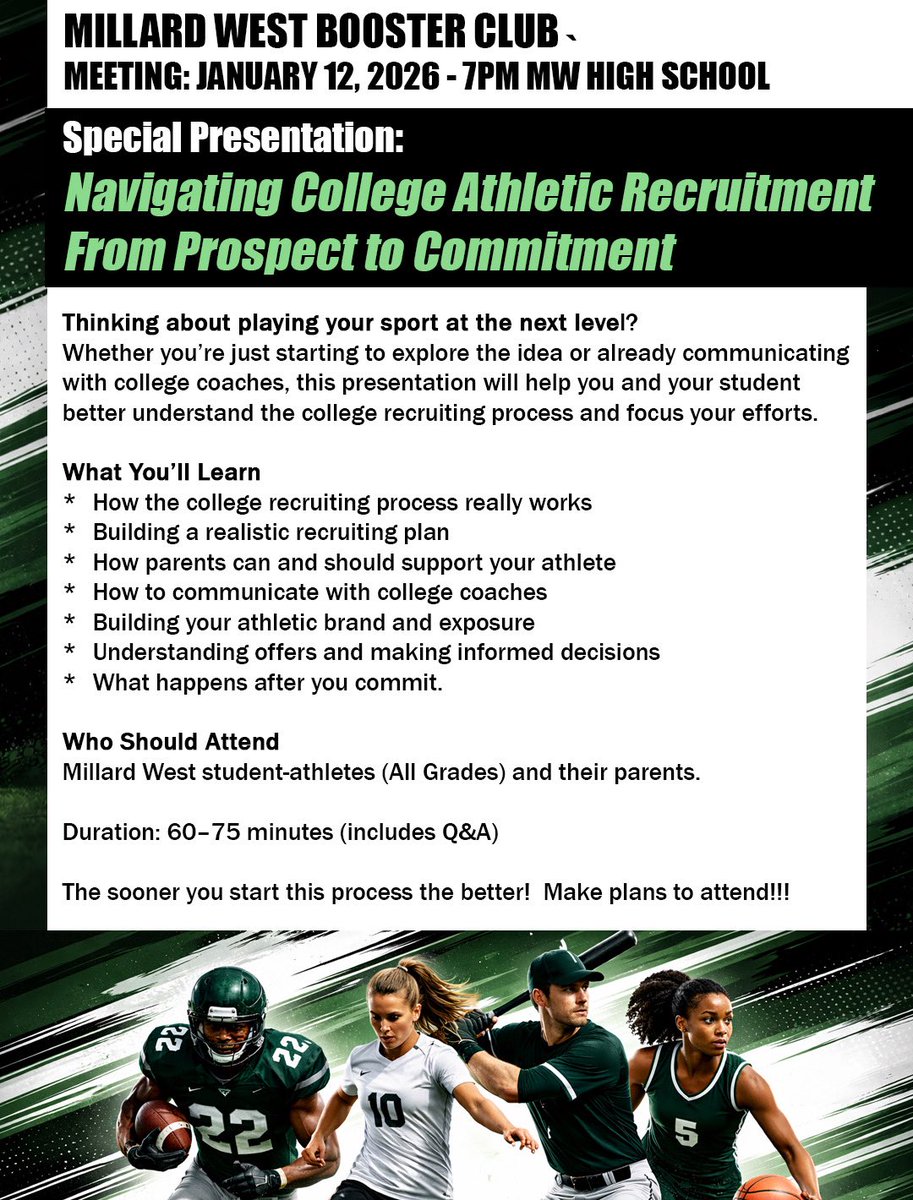 Millard West Athletic Booster Club tweet media