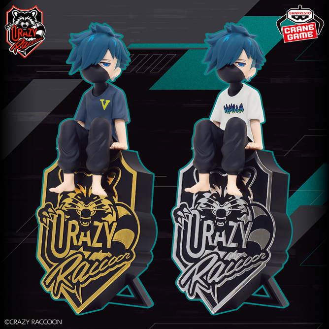 景品情報】 Crazy Raccon デスクトップフィギュア -VAnilLa- 入荷しま