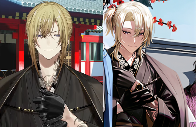 misawkward's tweet photo. His new outfit looks almost exactly like the Luxiem New Year Visual in 2022 😳 https://t.co/QMNoLQfOVH