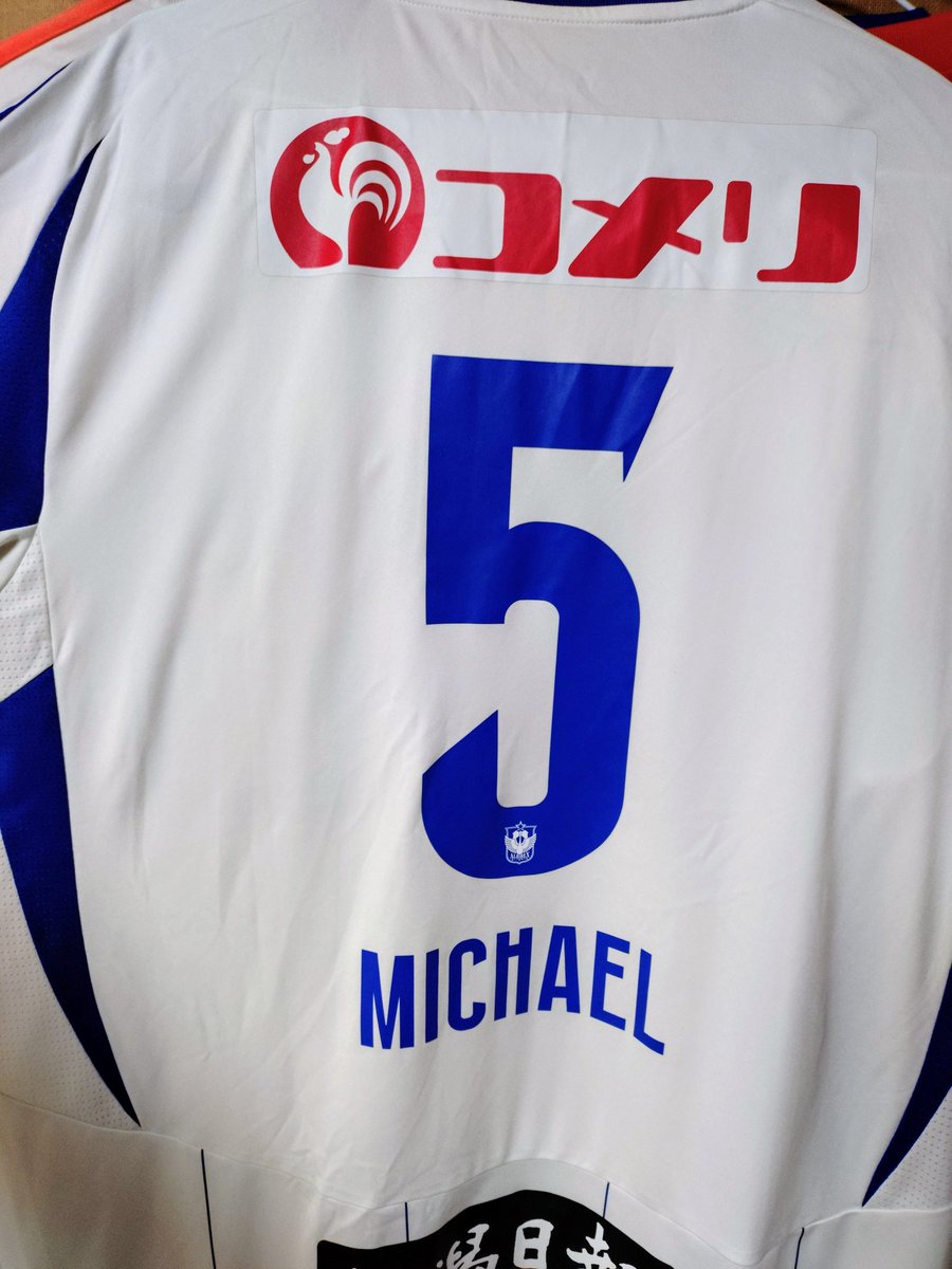 アルビポイントの特典で舞行龍ジェームズ選手の実使用サイン入り