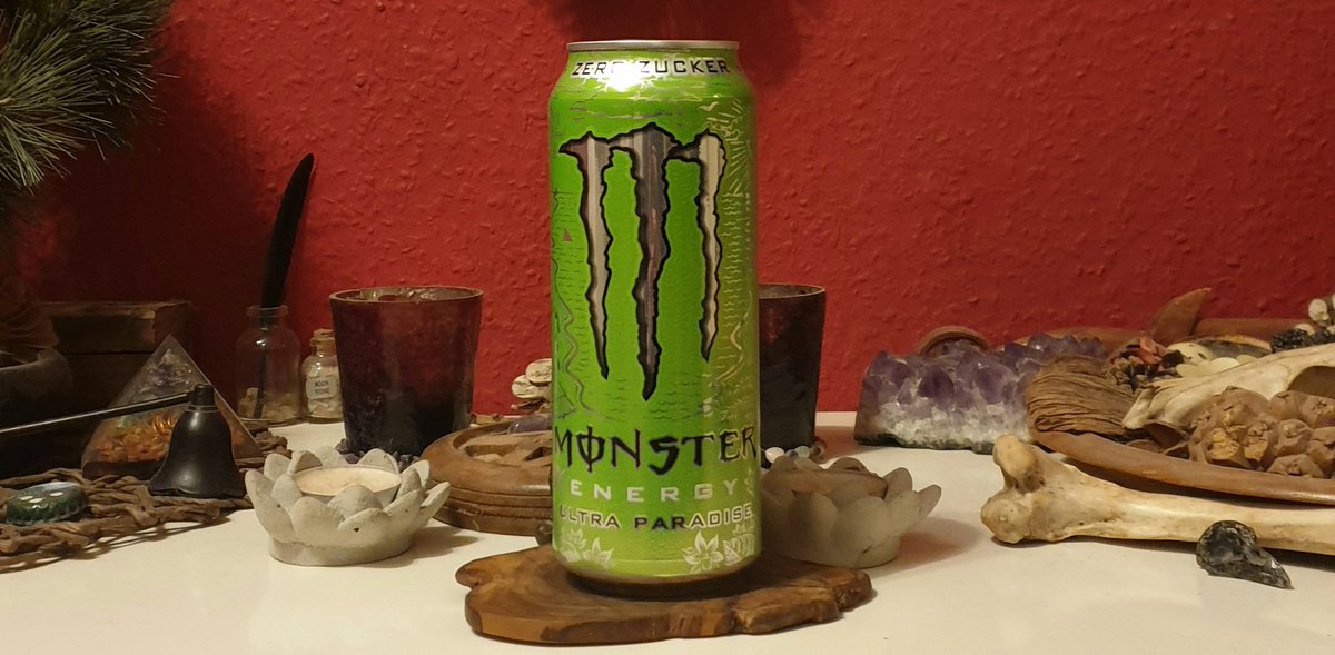 raincandyED's tweet image. Good morning everyone~~

Starting my day off of work with a can of Ultra Paradise 💚