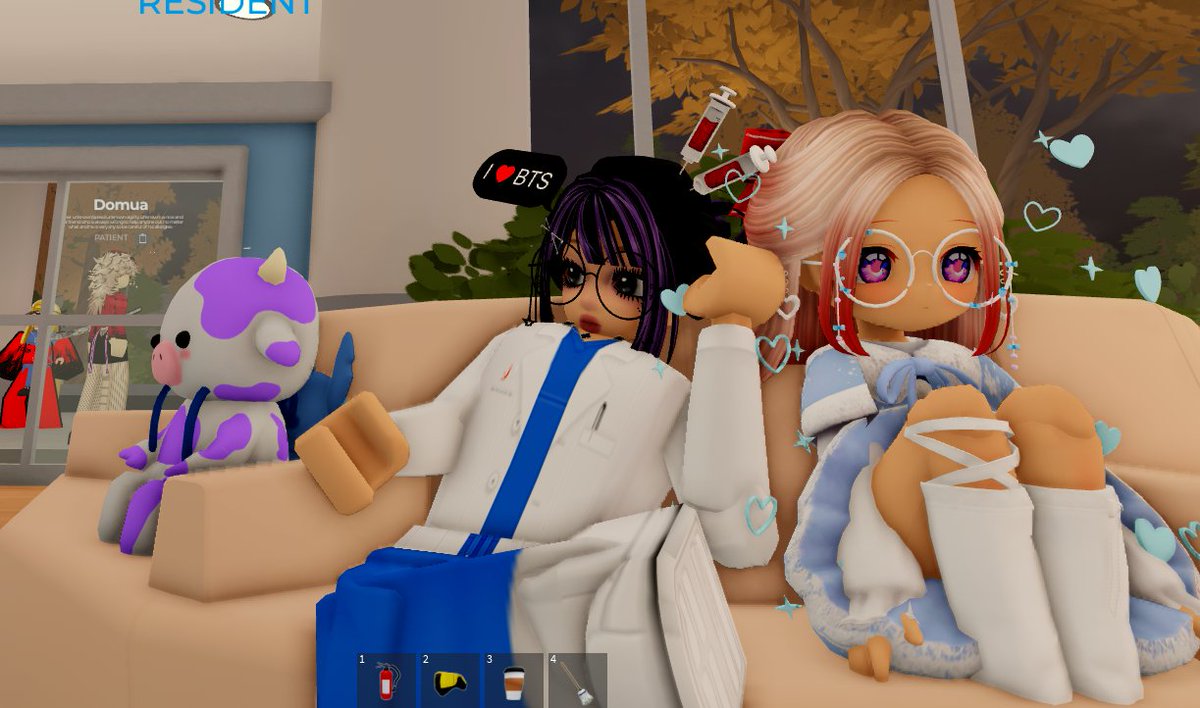 Just some gorls playing hospital sim together. 

Don't ask why there is a taser in my pocket...

<a href="/Tauris_Galaxy/">Tauri | ♉️ constellation vtuber</a> 
#roblox #maplehospital