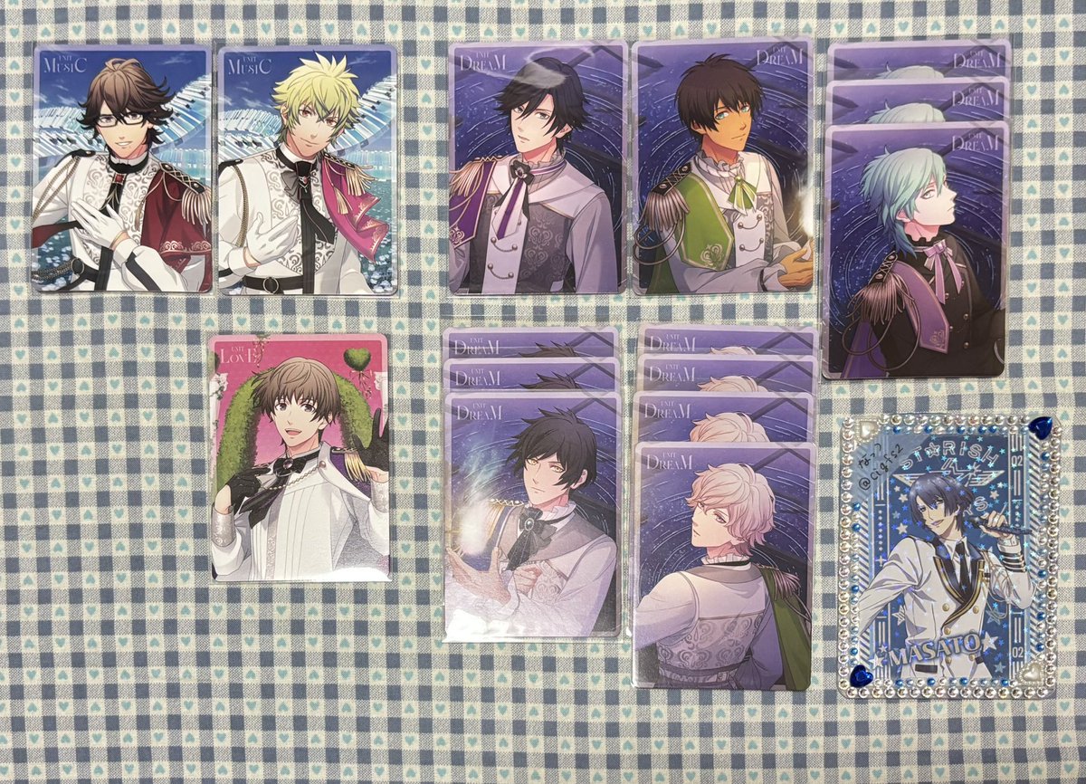 交換】うたプリ 15th Anniversary CD 特典 メッセージカード メセカ 譲