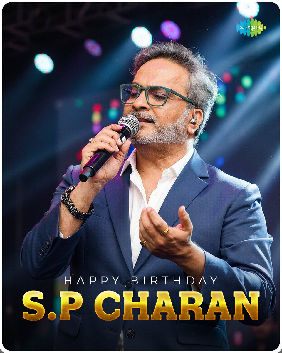 saregamasouth's tweet photo. Wishing the soulful and graceful #SPBCharan a very Happy Birthday 🎶 🤍
#HappyBirthdaySPBCharan #HBDSPBCharan https://t.co/vIWvSDsJvk