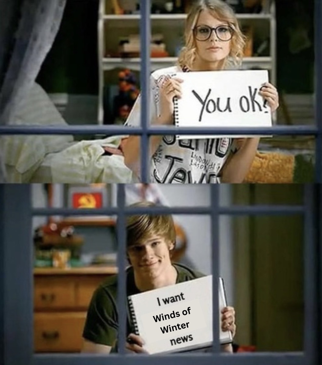 SpellboundRoZe's tweet image. #WindsOfWinter fourteen years.