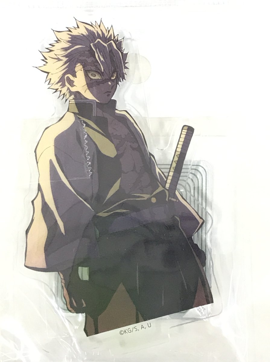 商品入荷情報】 #鬼滅の刃 立志編 OP柱登場アクリルスタンド #不死川実