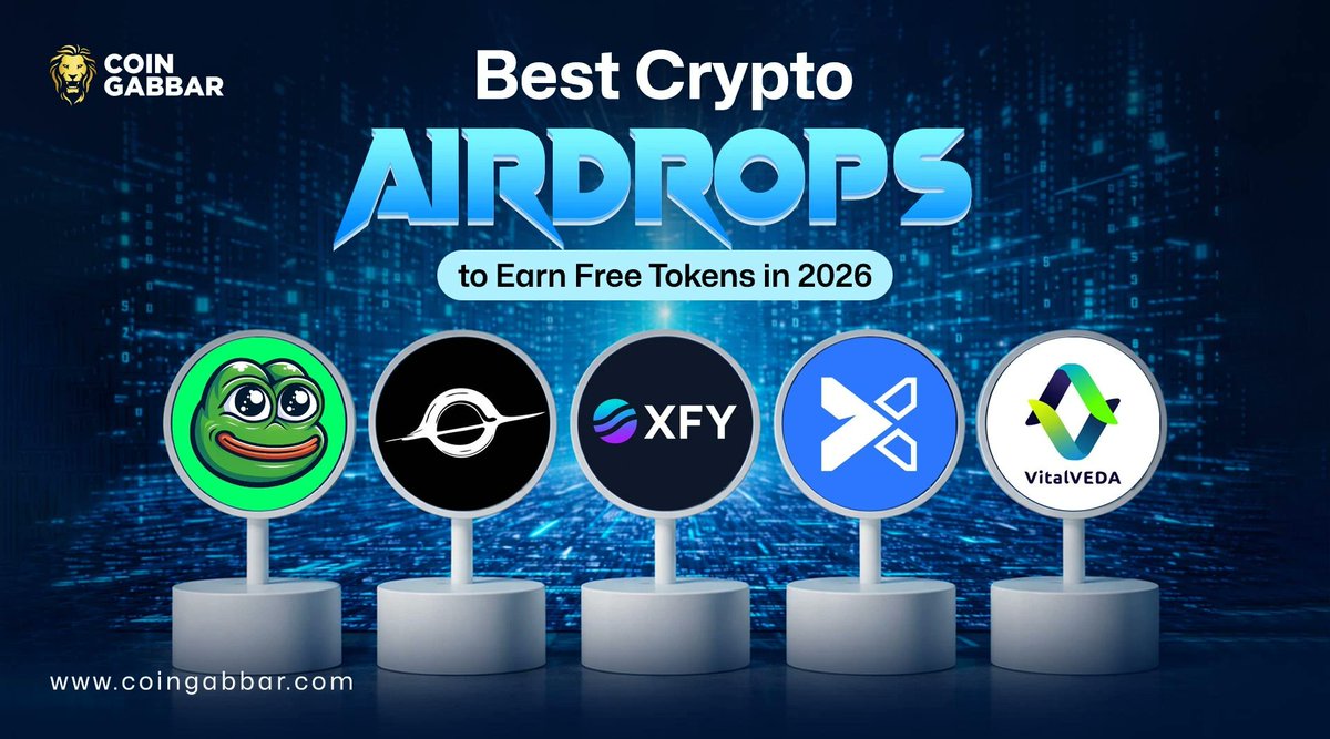 Live Ongoing Crypto Airdrops: Memecoin, AI & DeFi Rewards $FROG, $CRONIX,  $XFY, $NEXI, $VVFIT Read More, Visit - https://t.co/D6eGpU1AIw #CoinGabbar # Crypto #Airdrop #BestCryptoAirdrop #CryptoCommunity #token #Memecoins  @XFY_Protocol @FrogInuSOL