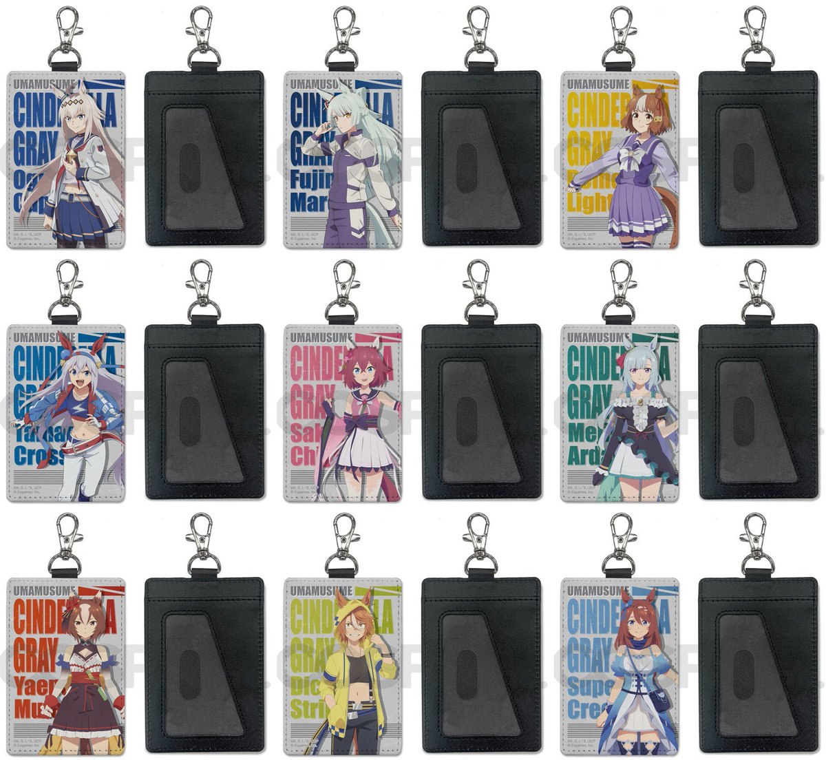 コレイズで予約開始！ ウマ娘 シンデレラグレイ パスケース(ナスカン