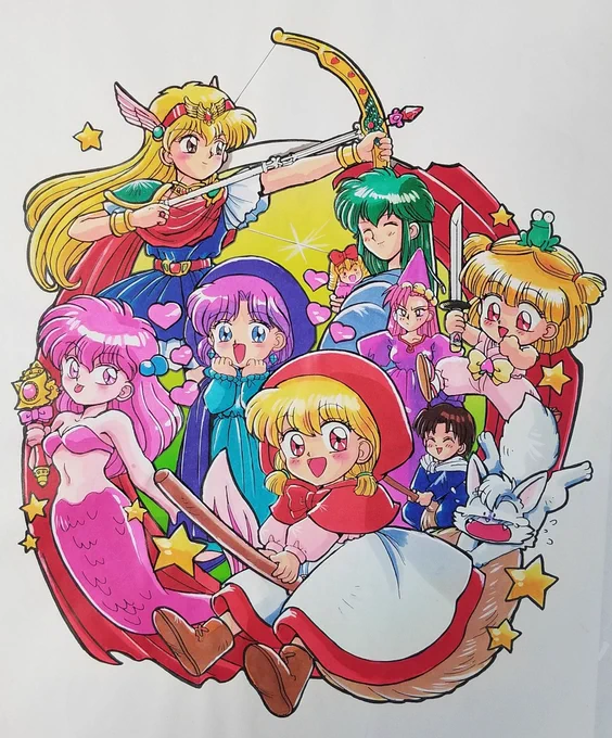 #赤ずきんチャチャ 放送開始32周年記念日 便乗