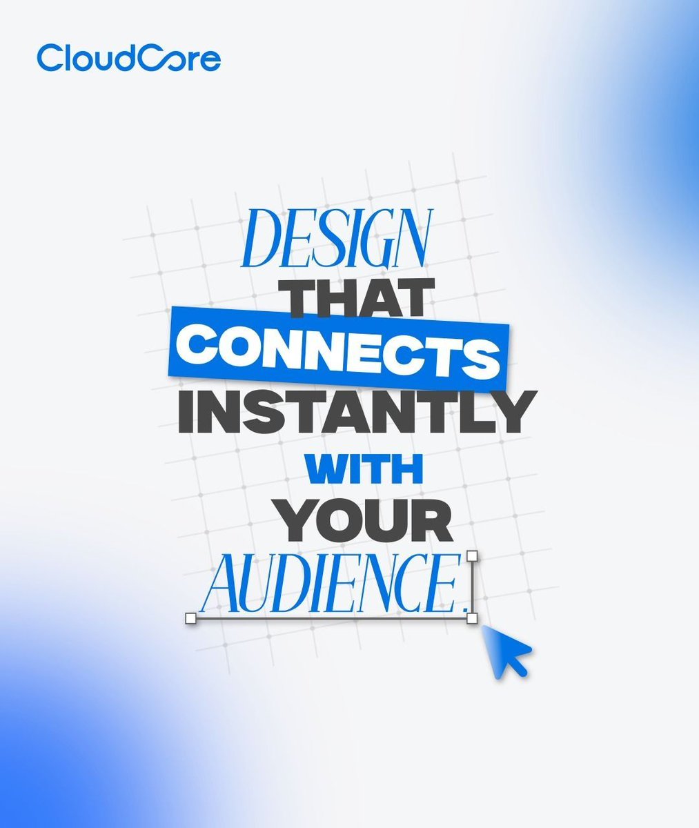 cloudcoresa's tweet photo. Great design is more than visuals - it’s strategy, storytelling, and first impressions.

✨ Why good design matters?
• Builds brand identity
• Boosts engagement &amp; conversions
• Looks professional &amp; consistent
• Align with trends, culture &amp; audience https://t.co/GqEixAVxTa