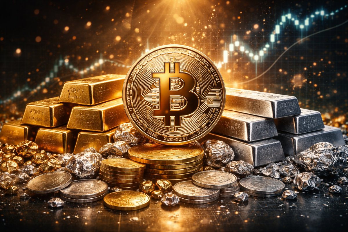 Silver & Precious Metals Surge: What It Means for Bitcoin as “Digital Gold”  Silver & precious metals are rallying, signaling rising demand for  safe-haven assets amid inflation and geopolitical uncertainty. At the