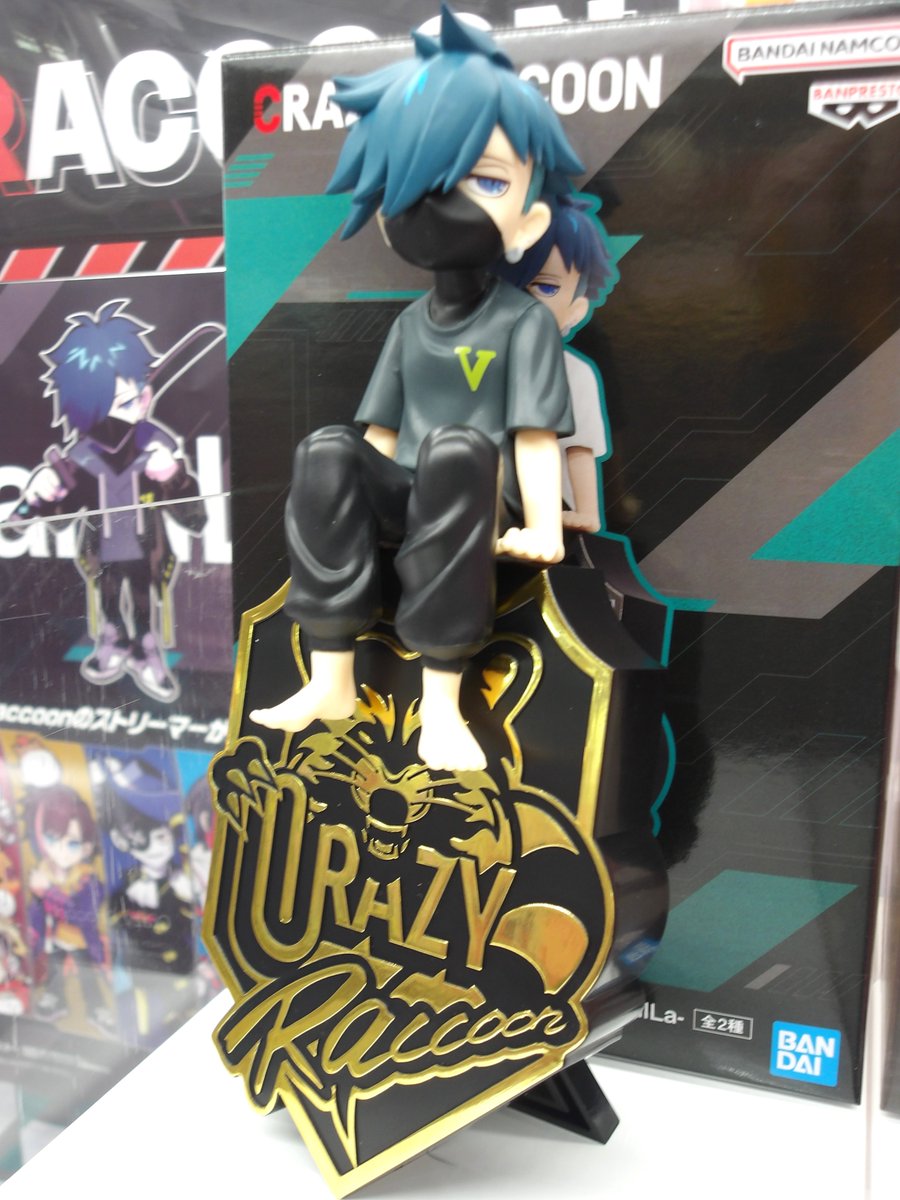 プライズ】お待たせしました！！ Crazy Raccoon デスクトップ