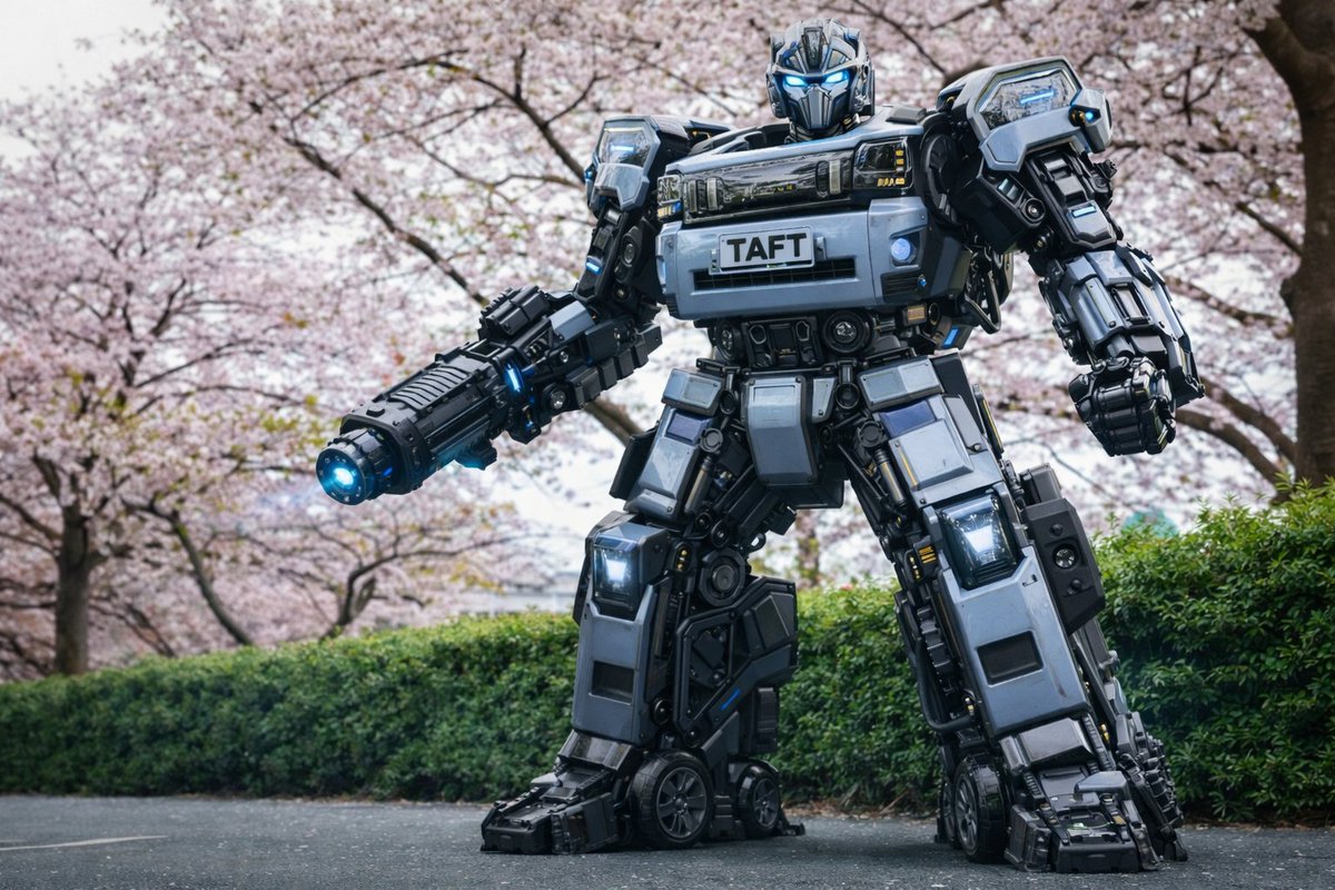 タフトをトランスフォーマーさせてみた