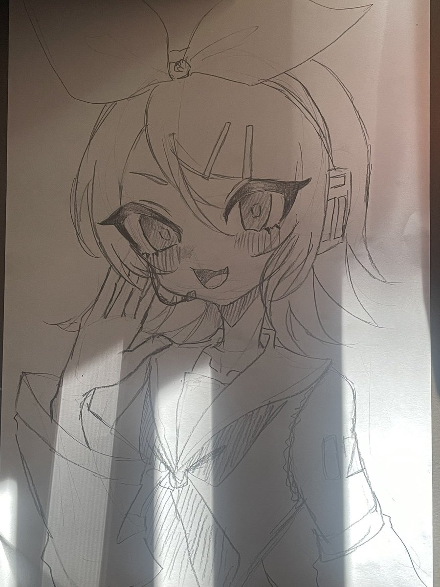 amnt_215's tweet photo. 久々に鉛筆握ったらとんでも可愛いもんが描けた

 #絵描きさんと繋がりたい 
 #絵描きさんフォロバ１００ https://t.co/zWKXGyGVKg