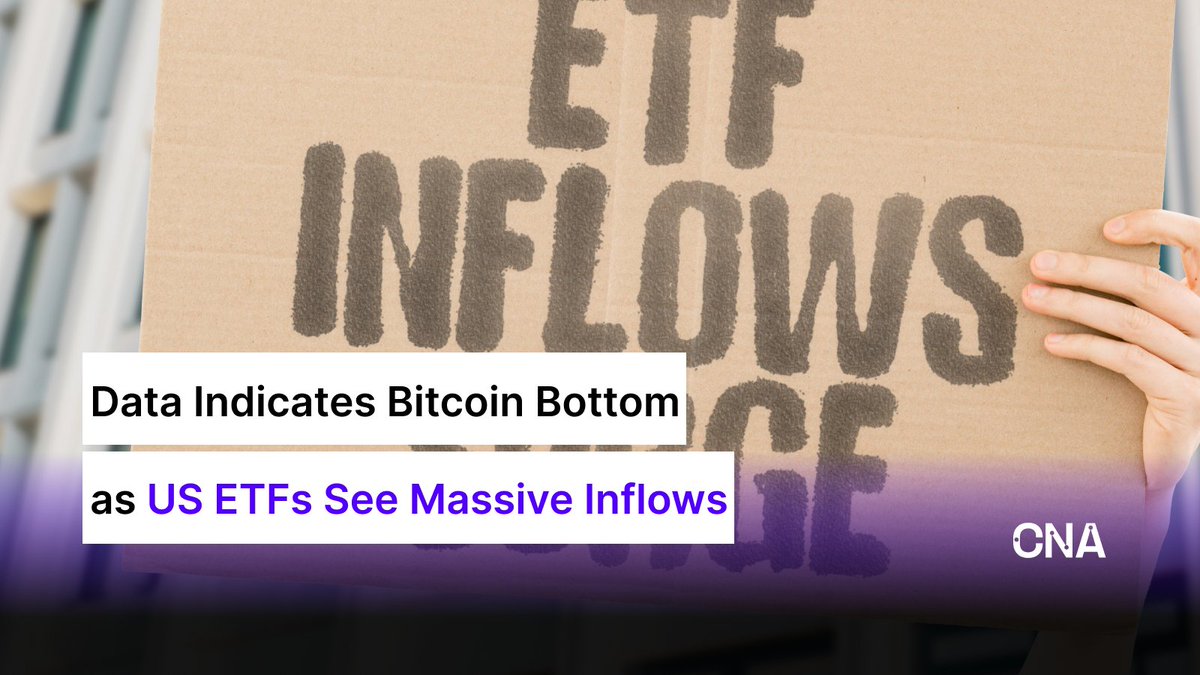 Several cryptocurrencies surged this week, with Bitcoin near US$93k  suggesting a market bottom; #ETF inflows now signal recovery strength. 📈 ETF  flows flipped to buying, with @ethereum and @solana funds attracting  millions