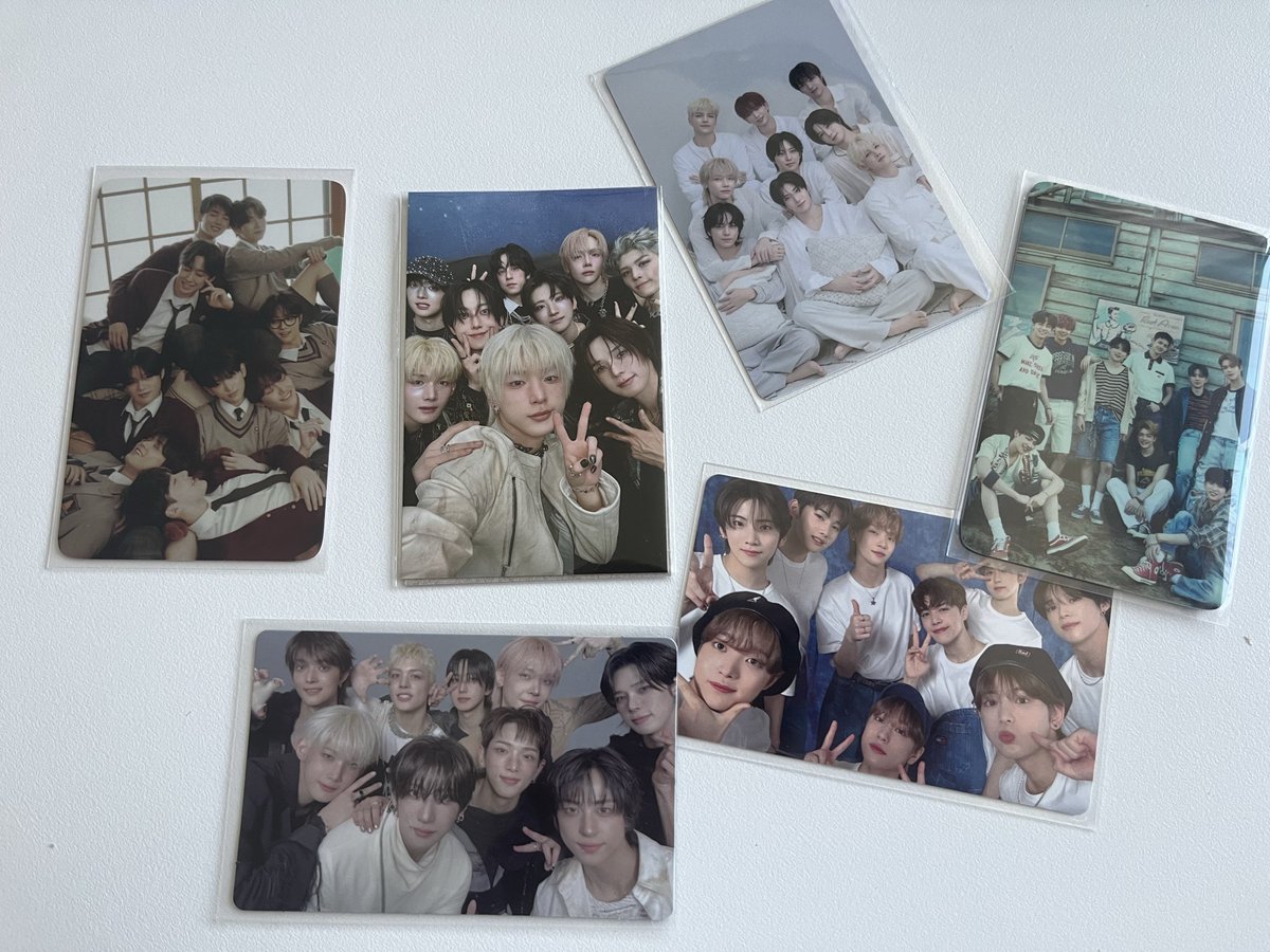 breadboy_k's tweet image. 앤팀 단체 포카들 최고다 완전 가족같애 💫