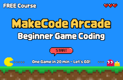 完全無料講座！
MakeCode Arcadeで基礎ゲーム作り🤖
u.inf.run/4aHzO8o

初心者でも簡単１時間でレトロ風2Dゲームが作れる✨
今週末がゲーム開発をしよう！

＃オンライン講座 ＃ゲーム開発 ＃無料講座 ＃インディーゲーム