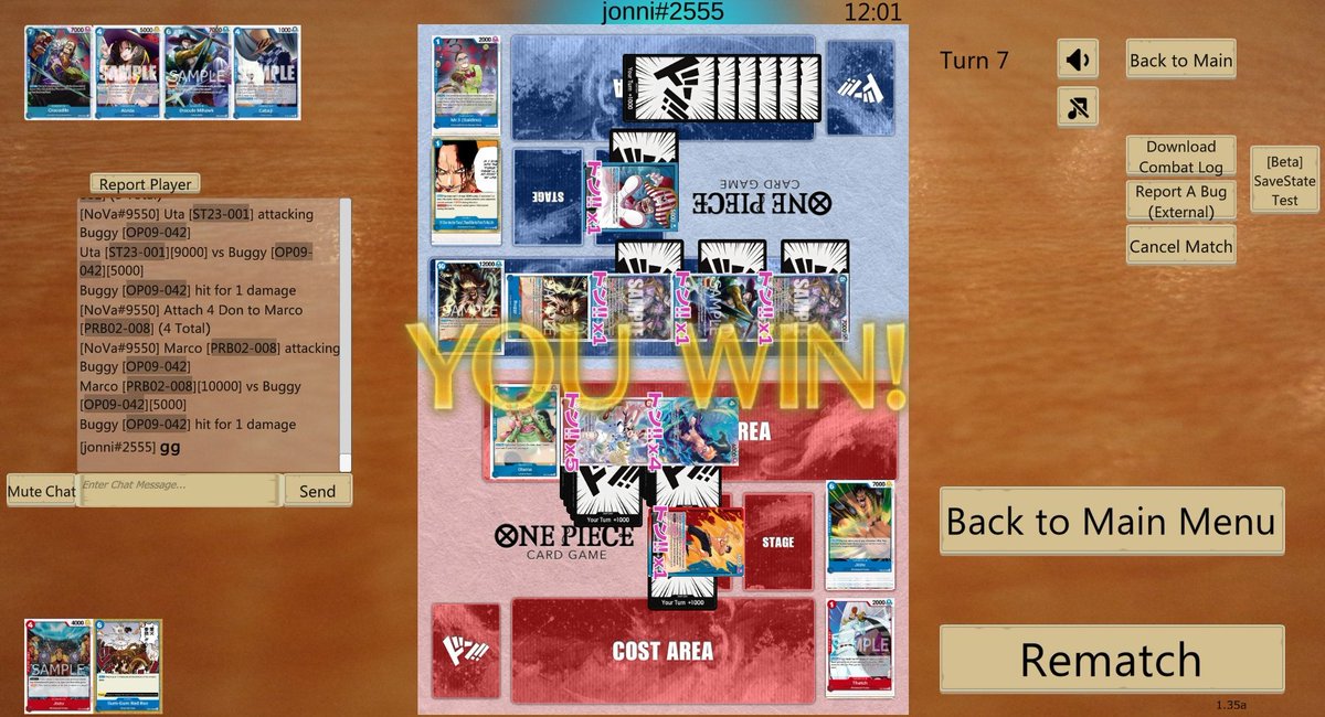 No Va || OPTCG tweet media