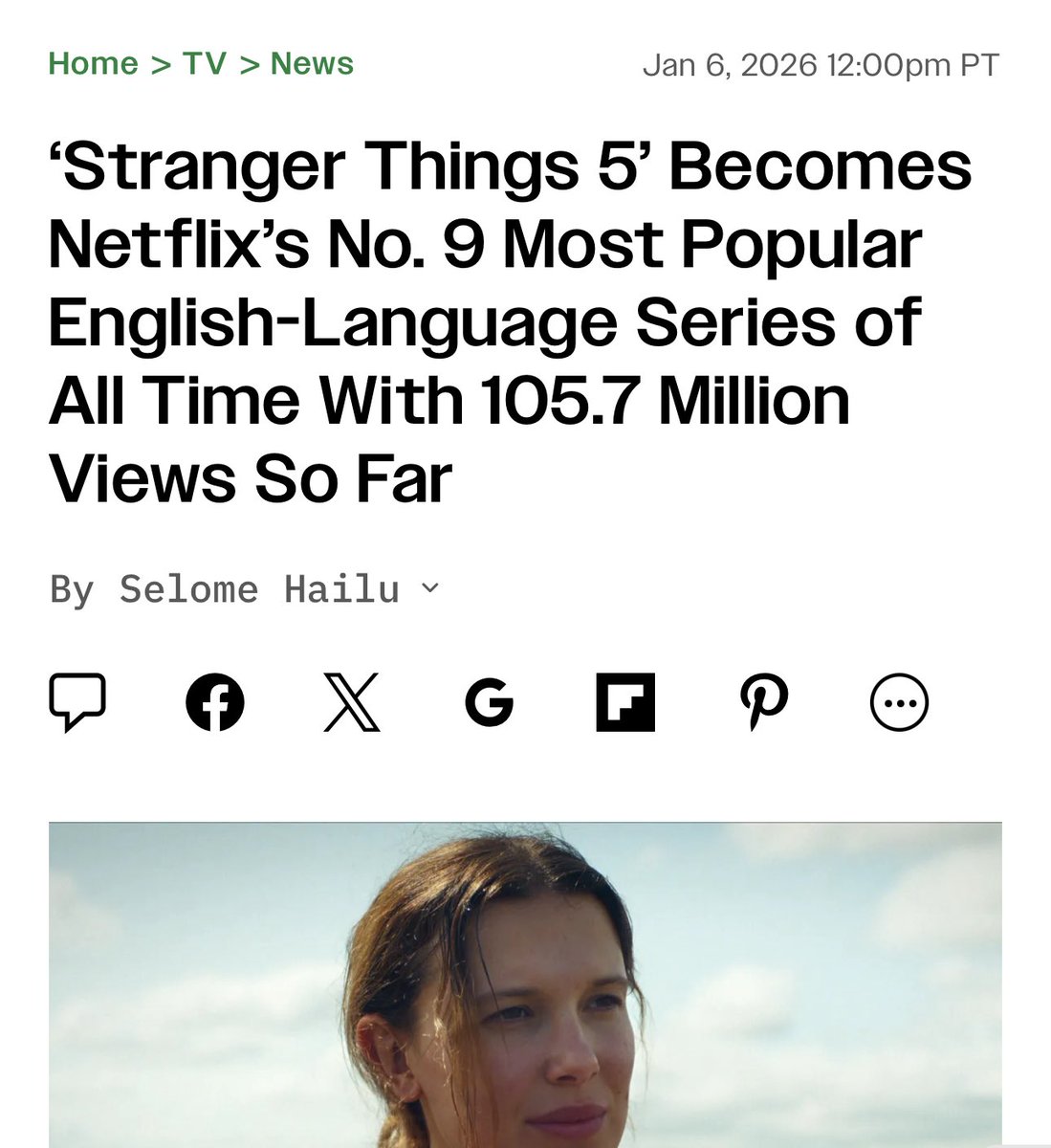 ... coincidence? 9TH MOST POPULAR SERIES... #confirmitygate