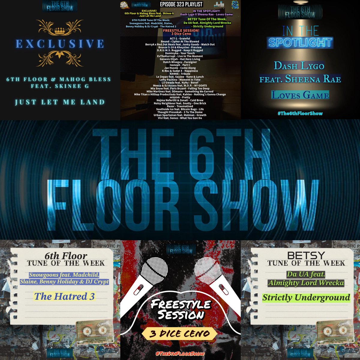 The6thFloorShow's tweet image. ‼️#OutNow ‼️

Episode 323 of #The6thFloorShow is available now on #ApplePodcasts #AmazonMusic #Mediafire #PocketCasts &amp;amp; #Deezer 

podcasts.apple.com/gb/podcast/the…

music.amazon.co.uk/podcasts/cde4a…

mediafire.com/file/1tfqchx4b…

pca.st/episode/2aa773…

link.deezer.com/s/325sNK9Qe7q9…