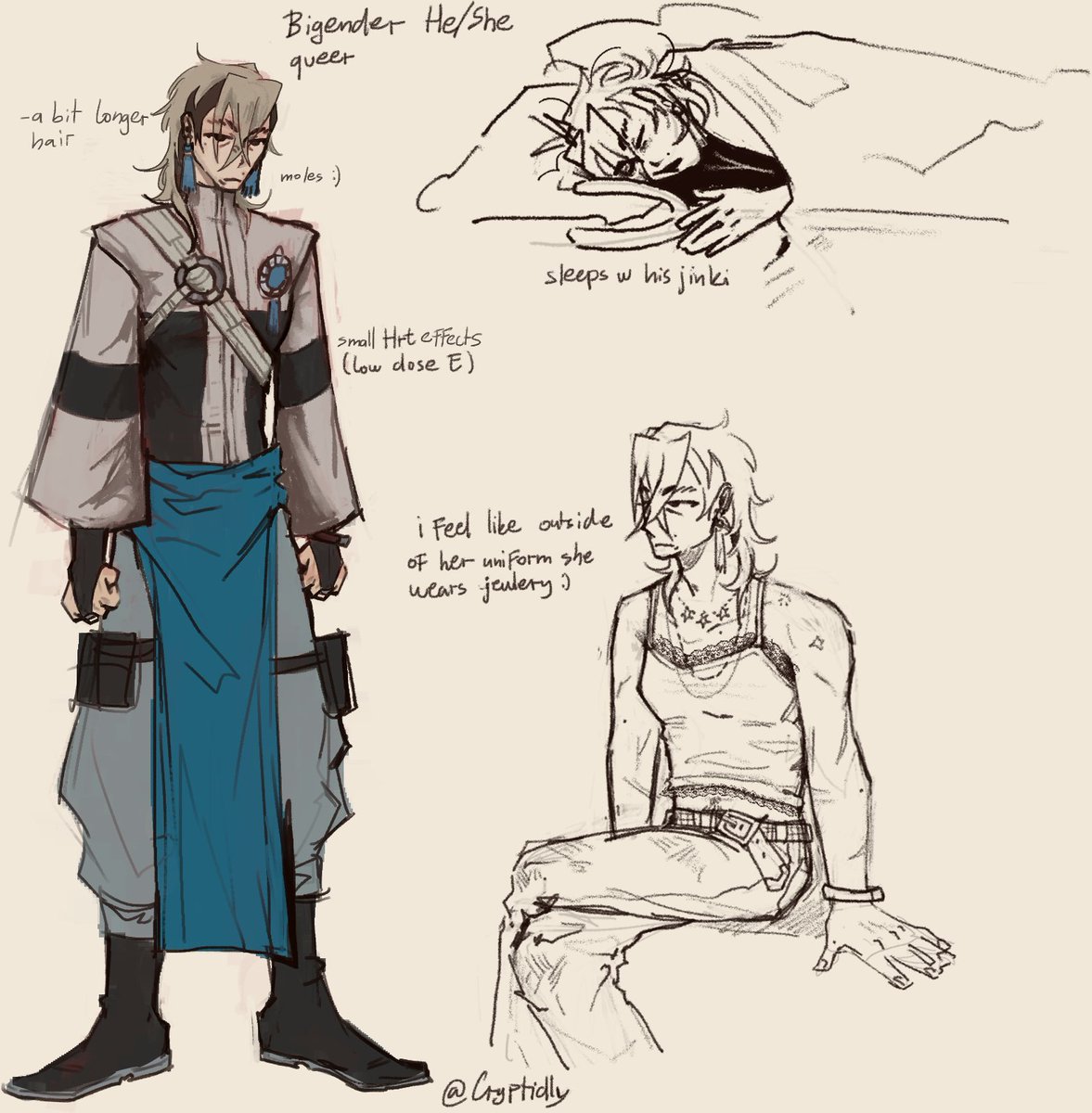 Cryptidly_'s tweet image. random Zanka headcanons #gachiart #GACHIAKUTA