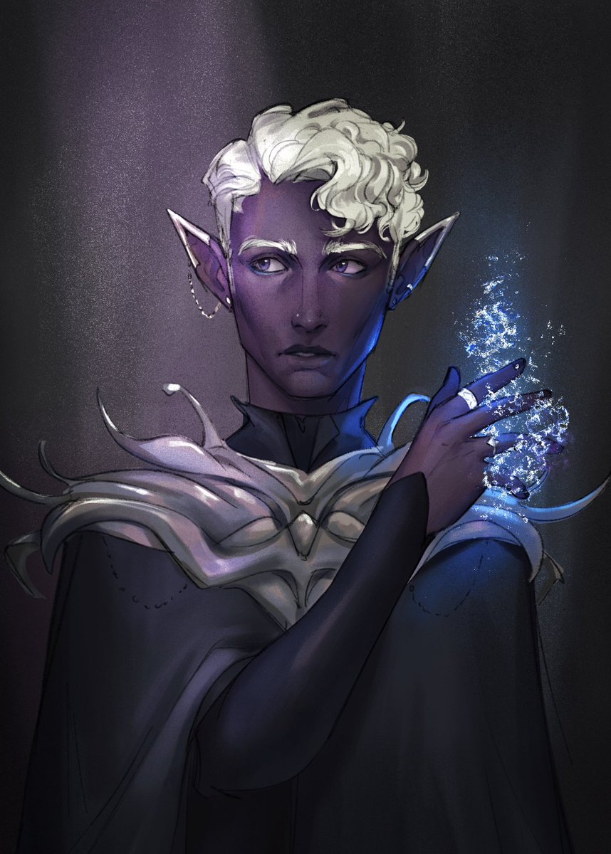 it’s been a long time since i’ve drawn an essek, i love him #criticalrolefanart #themightynein