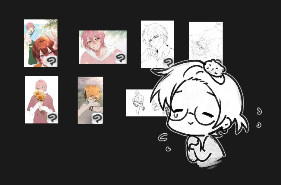 ว่าด้วยเรื่องภาพเมื่อปีที่แล้ว ขึ้นปีใหม่แล้วยังไม่มีภาพลงเลย😅
เลยขอมาโชว์ภาพที่ทำไม่เสร็จแทนค่ะ แหะๆ///💦
สำหรับของเรื่อง กระดาษแต้มสี✍️ 
//จริงๆยังมีแบบร่าง และมีอีกหลายโปรเจคอื่นๆที่อยากทำแต่ก็ไม่เสร็จอีกหลายงานเลย ><