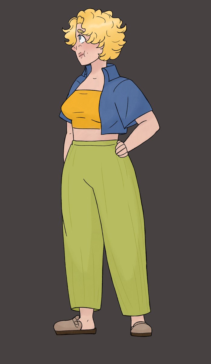 Garbage_Pal's tweet photo. Heeeeyyy what is up my guys? 

I know this fandom is basically on life support but the siren has called me back. So I made my gal a new character sheet, also fit check 😛

#SunnyDayJackOC  #SunnyDayJack https://t.co/khZvGppqQf