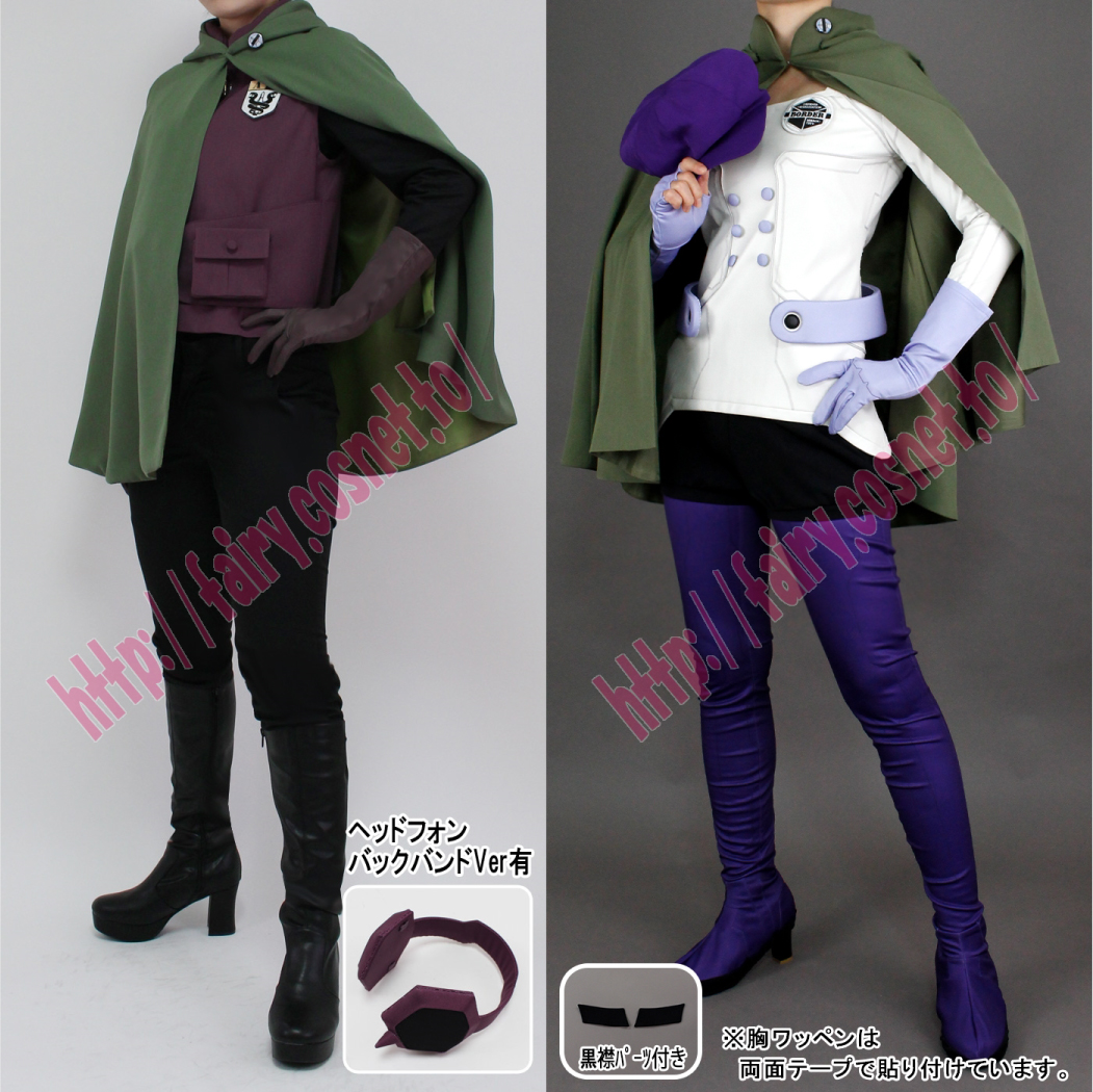 販売中衣装のご紹介♪ 652:ワールドトリガー 三輪隊 スナイパーVer