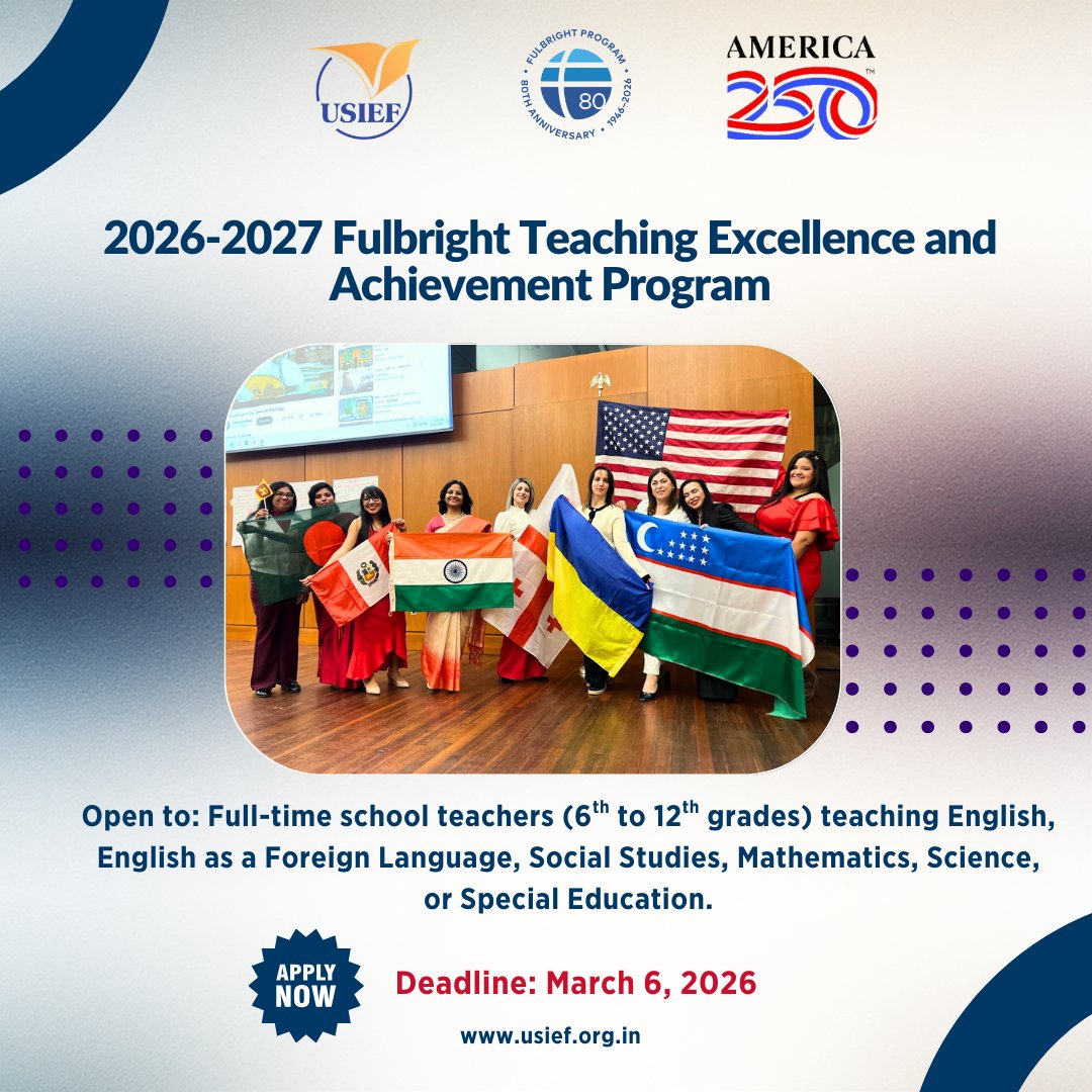 Fulbright Commission in India tweet media