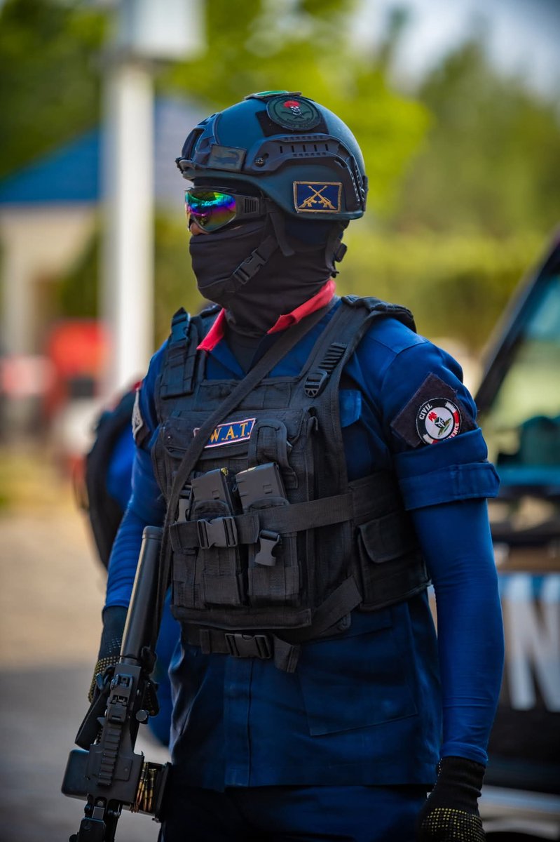 The Special Forces of the Nigerian Security and Civil Defence Corps (NSCDC).