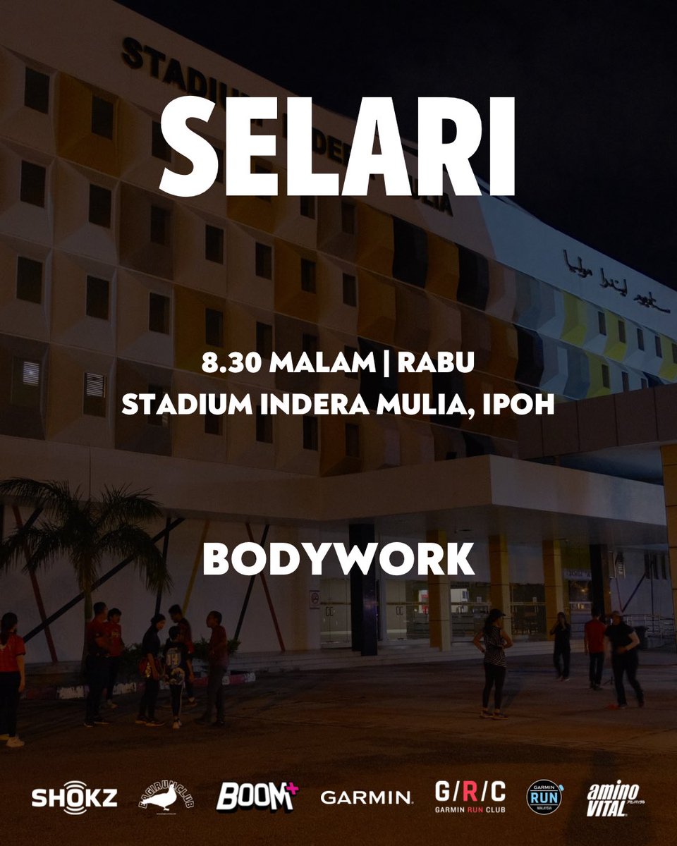 Running ni melibatkan keseluruhan otot badan, bukan sekadar otot kaki je ya, so jom kita buat workout sama-sama, tmbah2 yang nak cuba dunia trail pulak tu, dah boleh buat workout sikit2 kot. 🙂 jumpa nanti!! <a href="/MohKeIpoh/">Mohhh!</a>