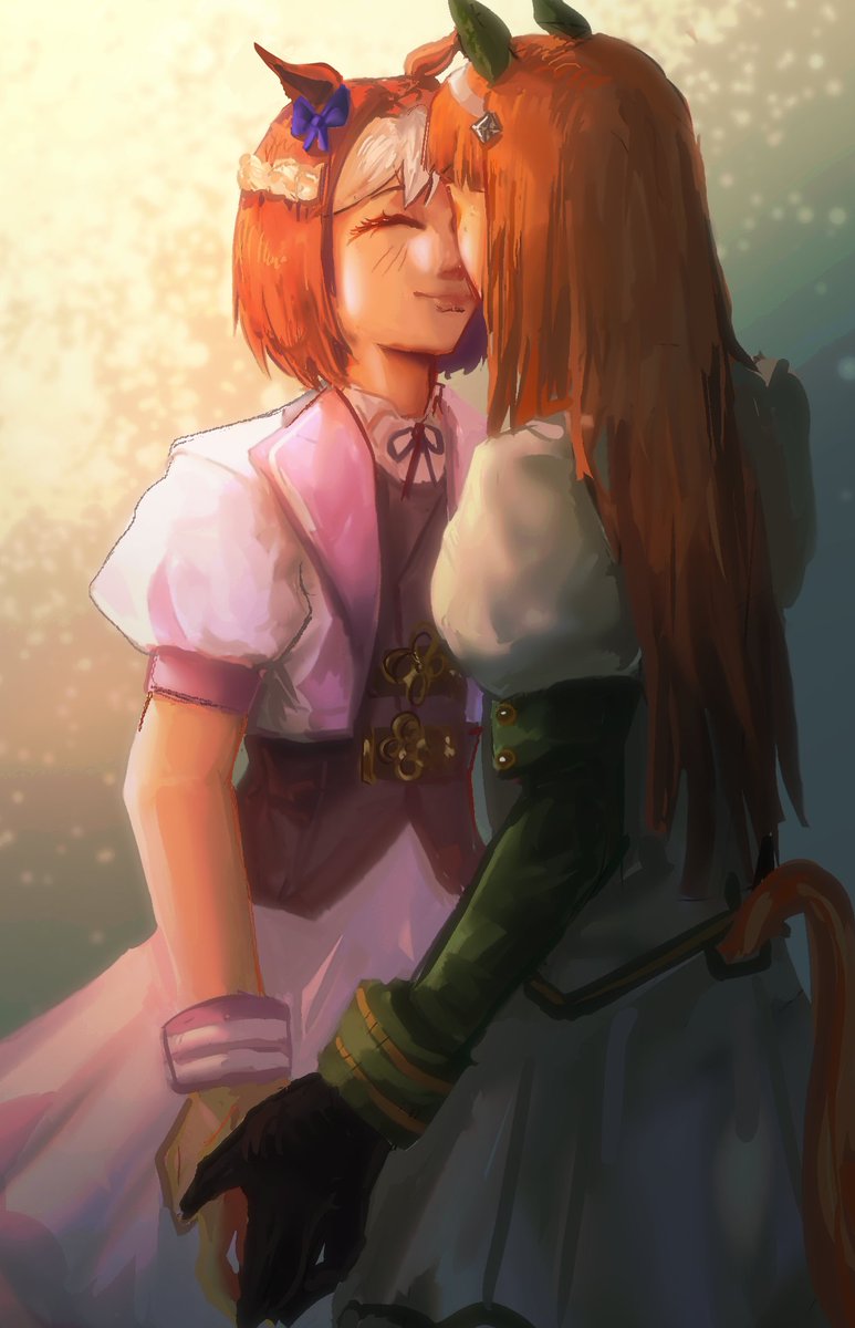 silly lesbians😝😝😝 #umamusume #ウマ娘 #SpeSuzu