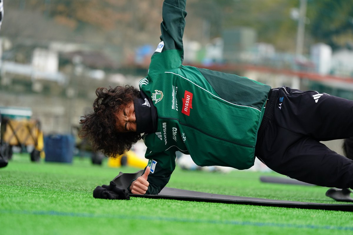 1.7 トレーニング】 training🔥⚽️ 本日も強度を落とすことなく