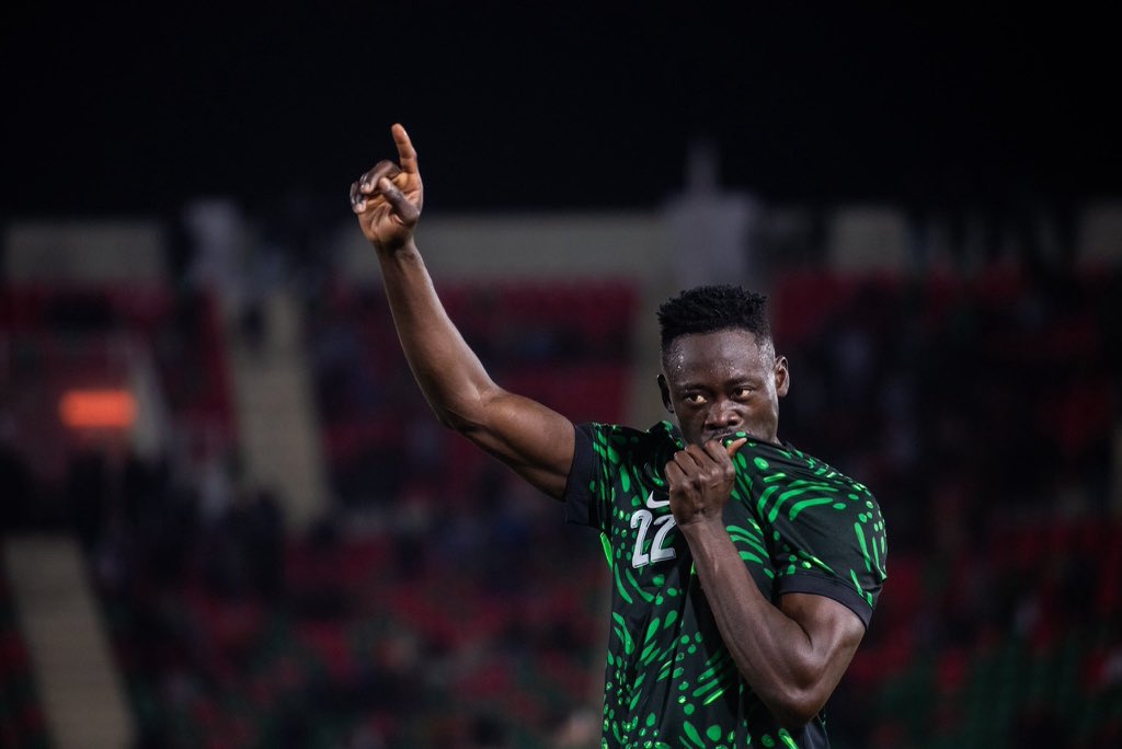 official_esclub's tweet image. Glad to hear Akor Adams’ mum has been discharged from the hospital in Fes yesterday and is now back home with family. Wishing her good health and strength. 🤍

#AFCON #AFCON25