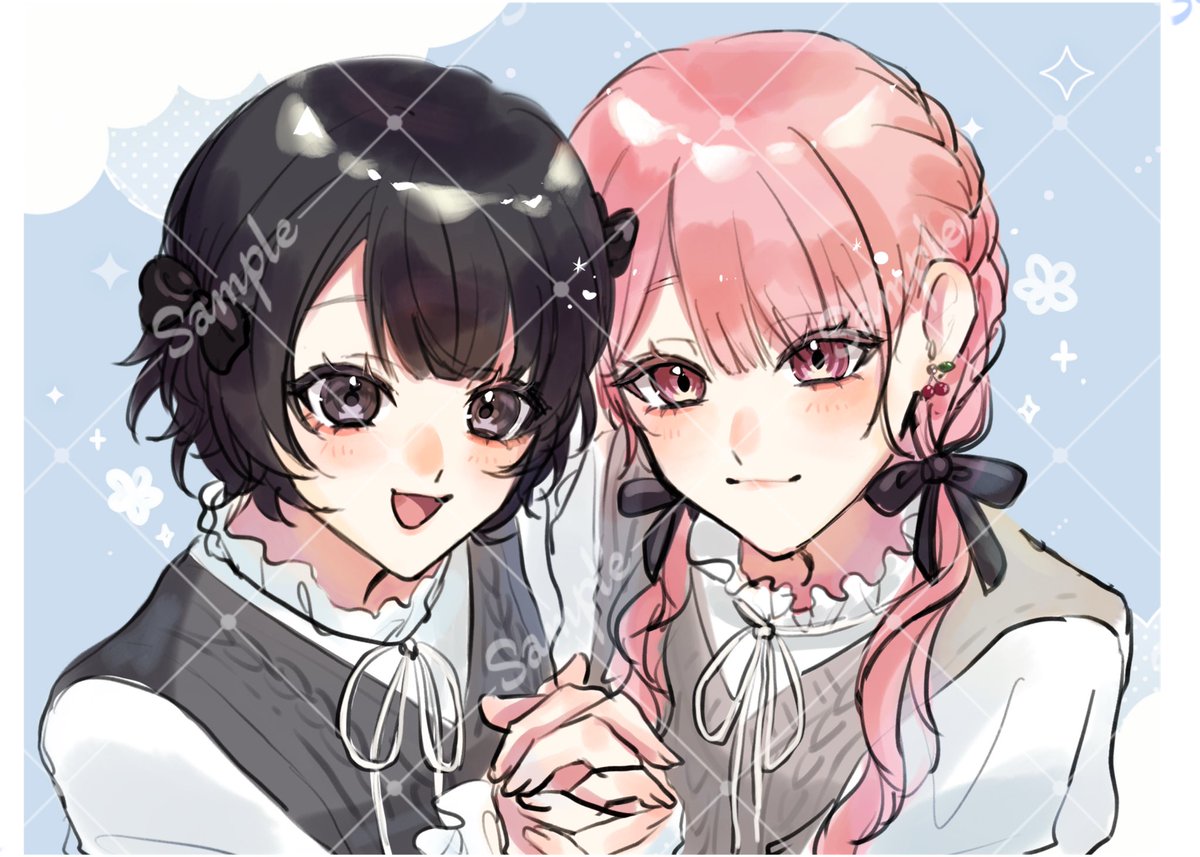 illust_koma1230's tweet image. #夢絵企画   #夢絵無償
 
サンプルに使用していい方のみ、画像1枚目、2枚目のような絵柄で簡易の夢絵を1名様に無償でお描きします！
3枚目は描き込みありのイラストサンプルになります◎

《参加方法》
フォロー＋RP＋リプに詳細

《期限》
このポストが消えるまで

よければ参加お願いします🫶🏻🤍