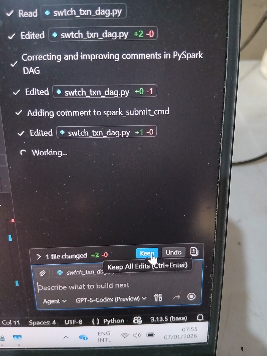 rychrrd's tweet photo. @midoji7 Both cursor and antigravity are forks of original  VSCODE. 

vscode with co pilot executes as you can see from my code screenshot and I'm not limited by Claude, I can switch to over 100 different LLM with auto mode which selects the best LLM to use based on cost and efficency https://t.co/rqMA1cH5YI