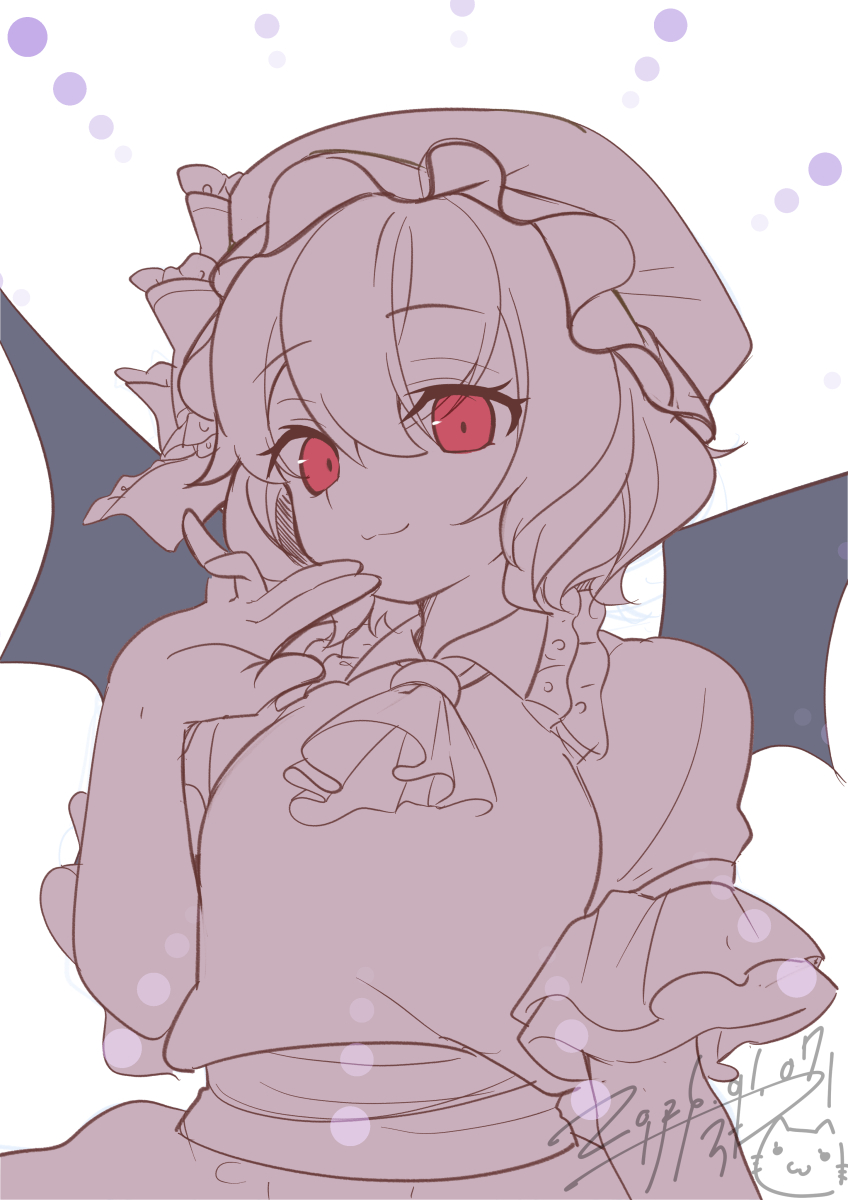 練習絵。
レミリアスカーレットさん 