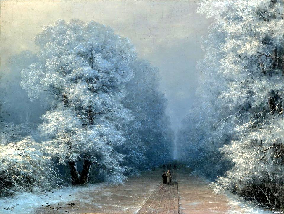 Ivan Aivazovsky
Winter Landscape, 1876