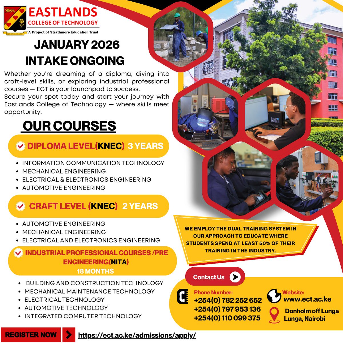 Eastlands College of Technology tweet media