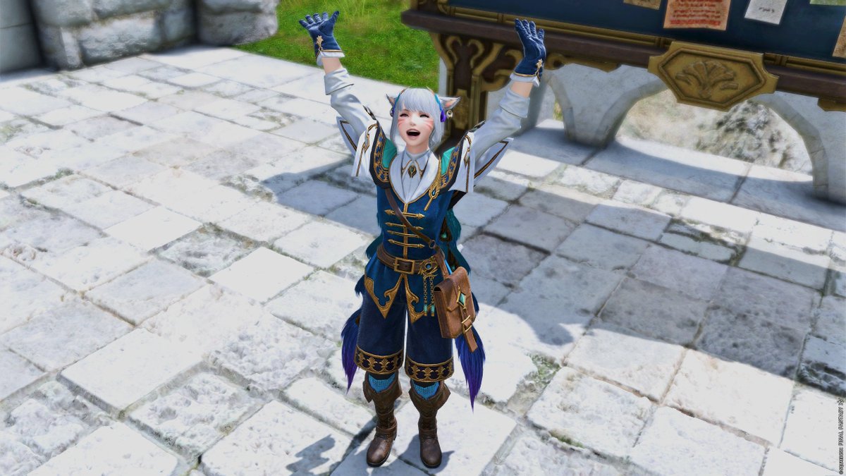 HalLuca's tweet photo. あっ　零式が始まる時期だったのか…
私は今新しいギャザクラの装備が出来ました… https://t.co/SzvjV05rJj