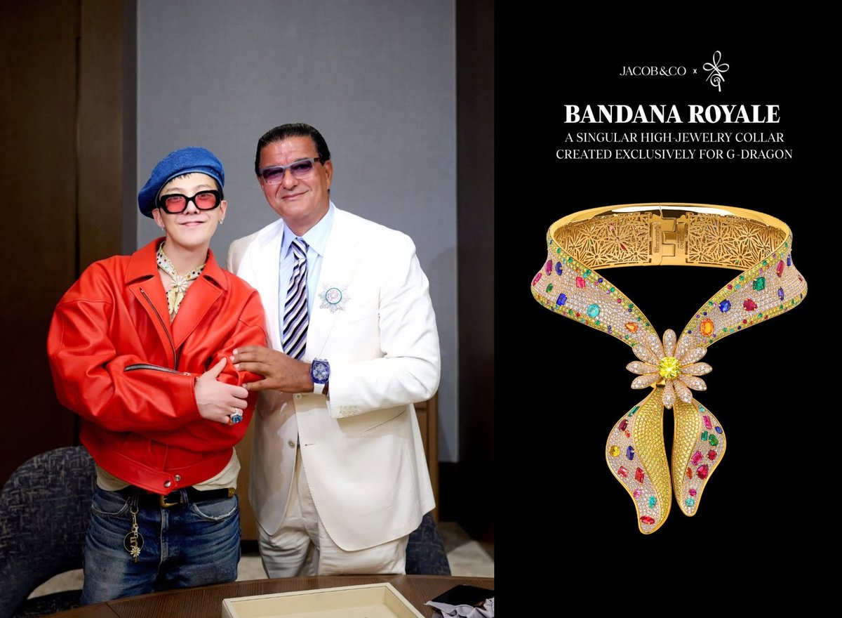 G-DRAGONを象徴する“バンダナ”をモチーフに！ブランド「JACOB＆CO