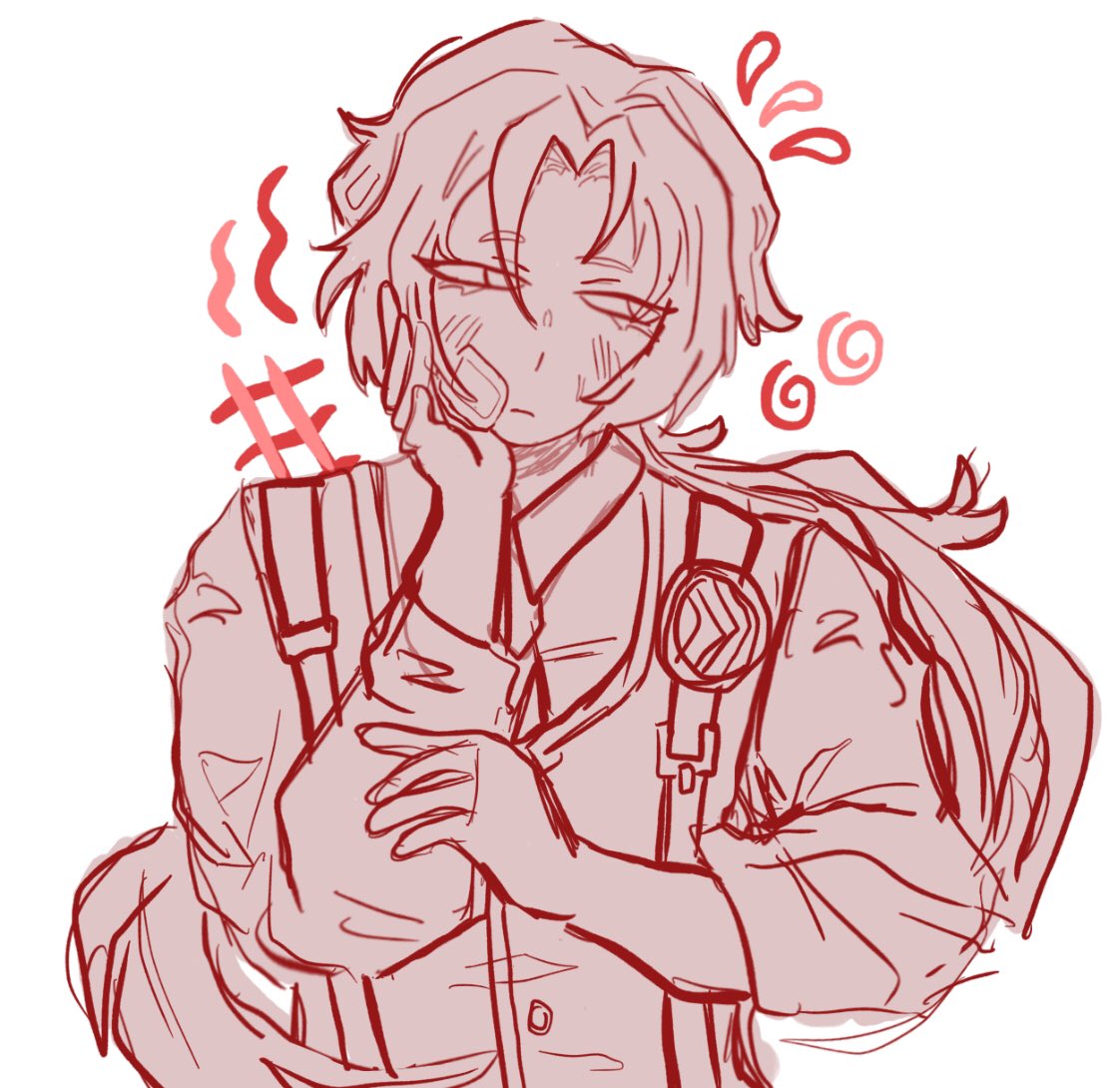 lucio doodle before canto 9 p2… hes my favourite😢