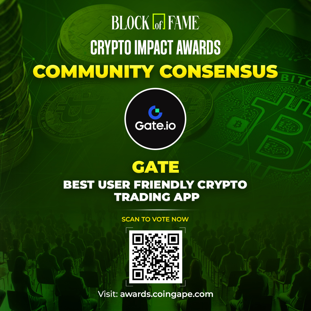 🙌 Crypto Impact Awards Community Consensus @Gate is in the spotlight for  Best User-Friendly Crypto Trading App, recognized for its accessible trading  experience Does Gate deserve the win this year? Comment below
