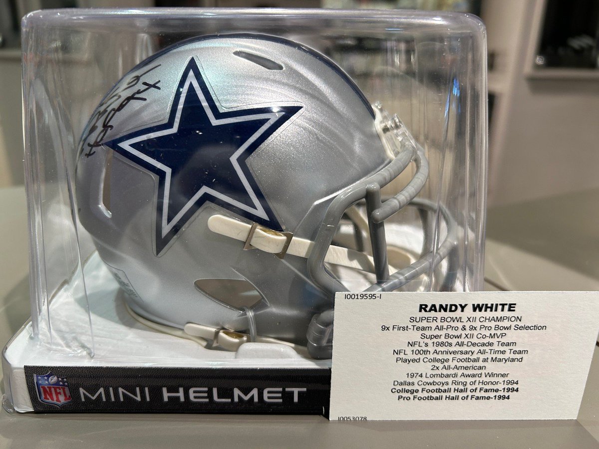 アメフト 直筆サイン入りミニヘルメットを販売中！🏈 現役最強TEの一人