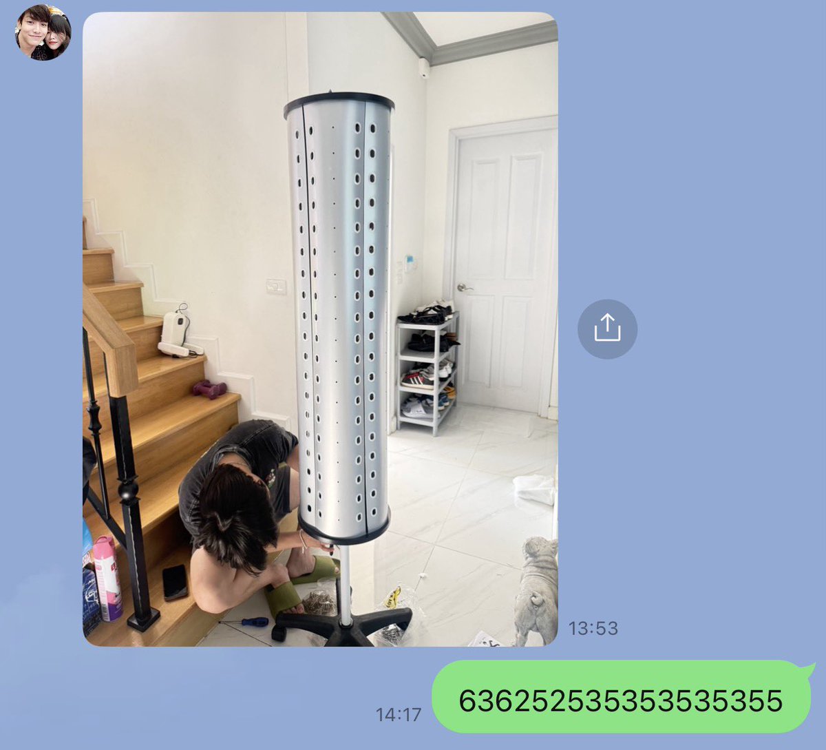 ChenRcj's tweet image. ที่บ้านแว่นเยอะจนแม่ซื้อสิ่งนี้มา :