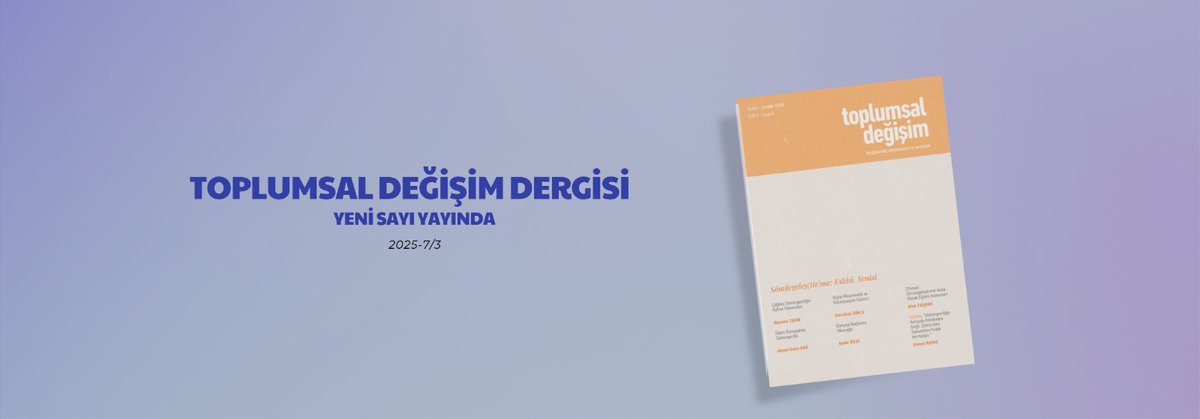 Toplumsal Değişim Enstitüsü tweet media