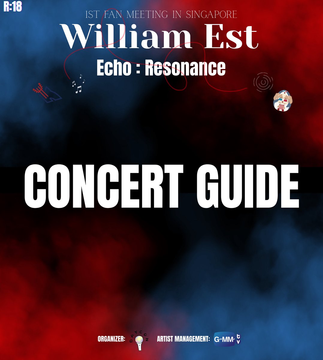 DAYCON_ENT's tweet image. WILLIAMEST 1st FAN MEETING
“ECHO : RESONANCE” IN SINGAPORE 🇸🇬

Here is your Concert Guide for the event — make sure to check all the details carefully before the show 👀

👉 Full concert guide details are in the comments below

#WilliamEst1stFMinSingapore #WilliamEst #GMMTV…