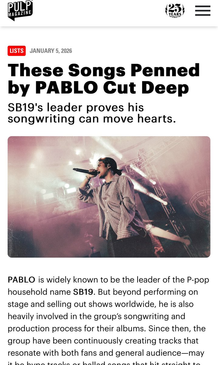 Baka pinuno namin yan!!!

pulpmagazine.com/article/1932

#SB19 <a href="/SB19Official/">SB19 Official</a>